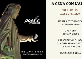 A cena con l’arte in Piazza Dante dal 53
