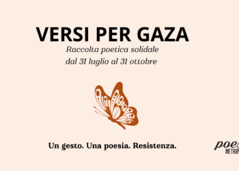 Versi per Gaza, una raccolta poetica solidale a sostegno dei bambini di Gaza.