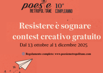Concorso creativo gratuito: Diventa protagonista del nuovo Calendario 2026 di Poesie Metropolitane